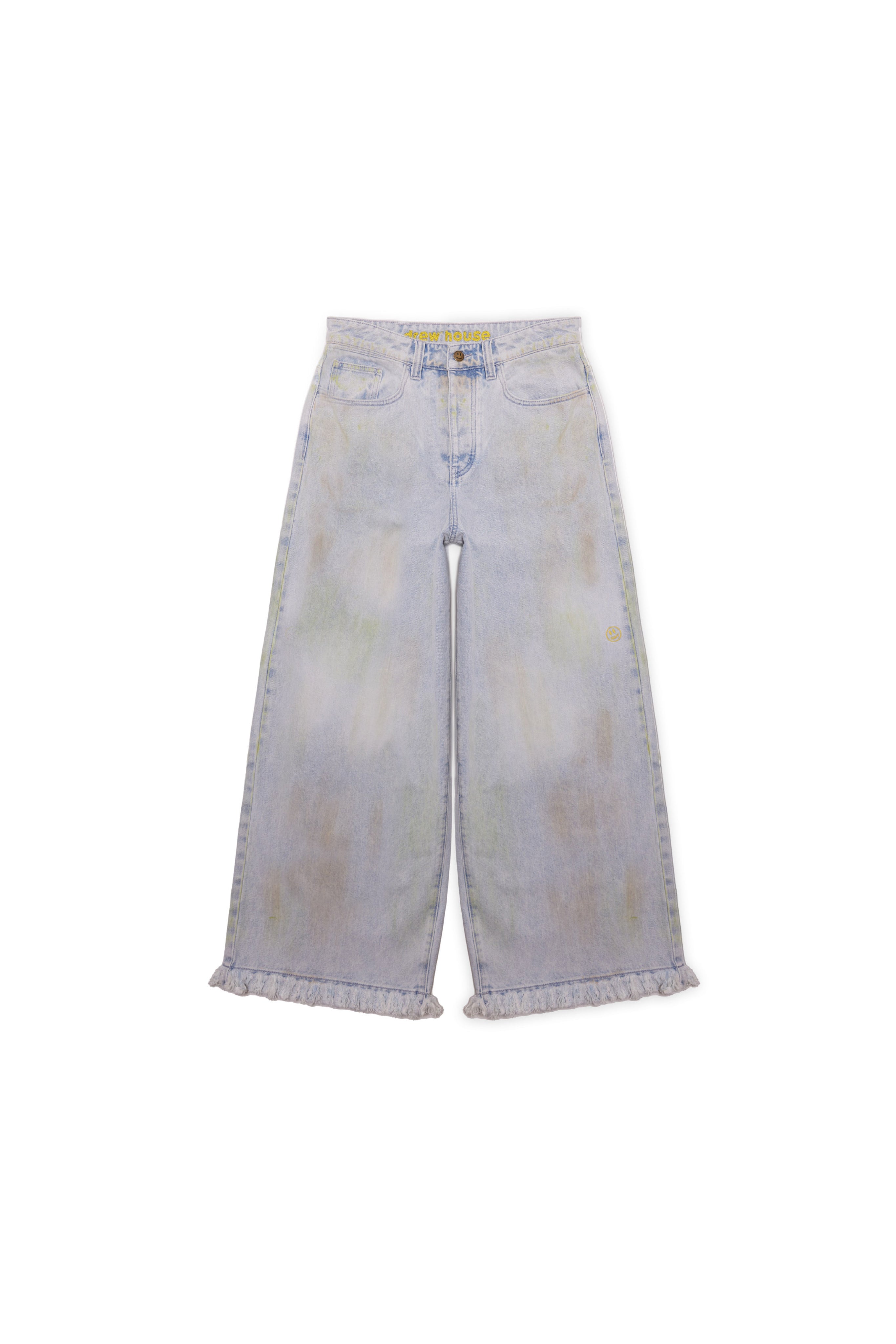 ultra wide leg jean - huston wash