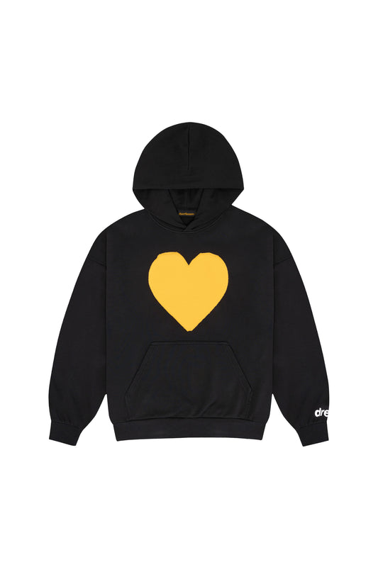 love hoodie - black