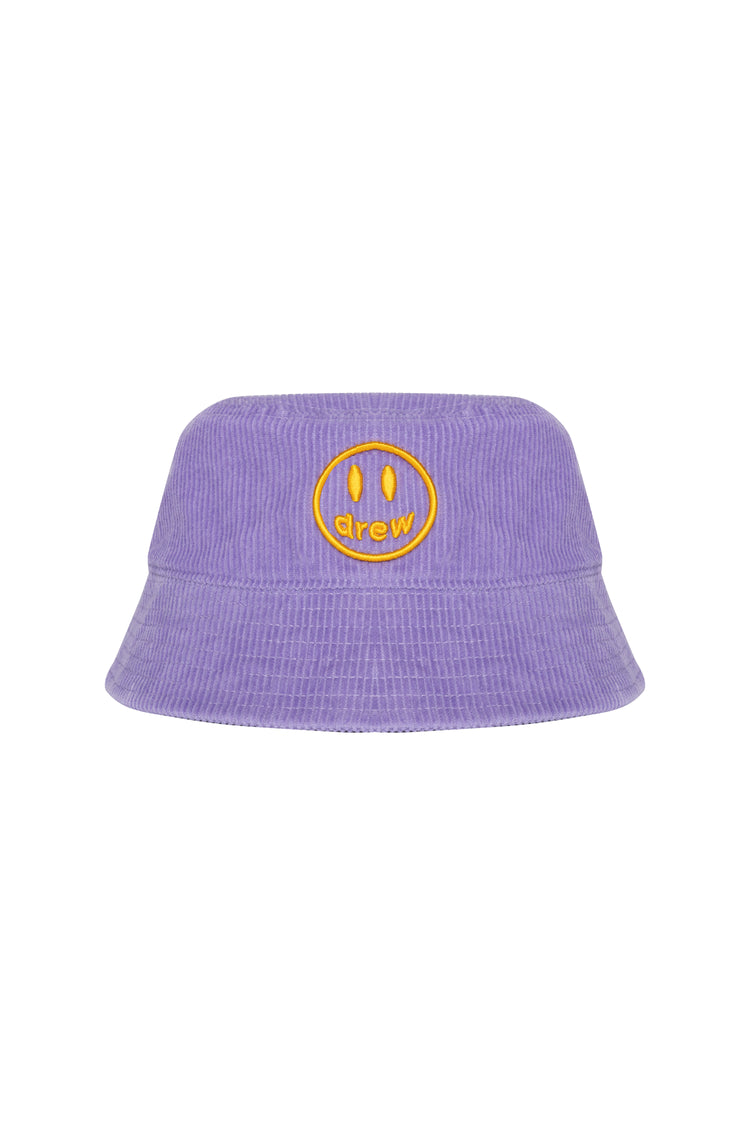 mascot corduroy bucket hat - lavender
