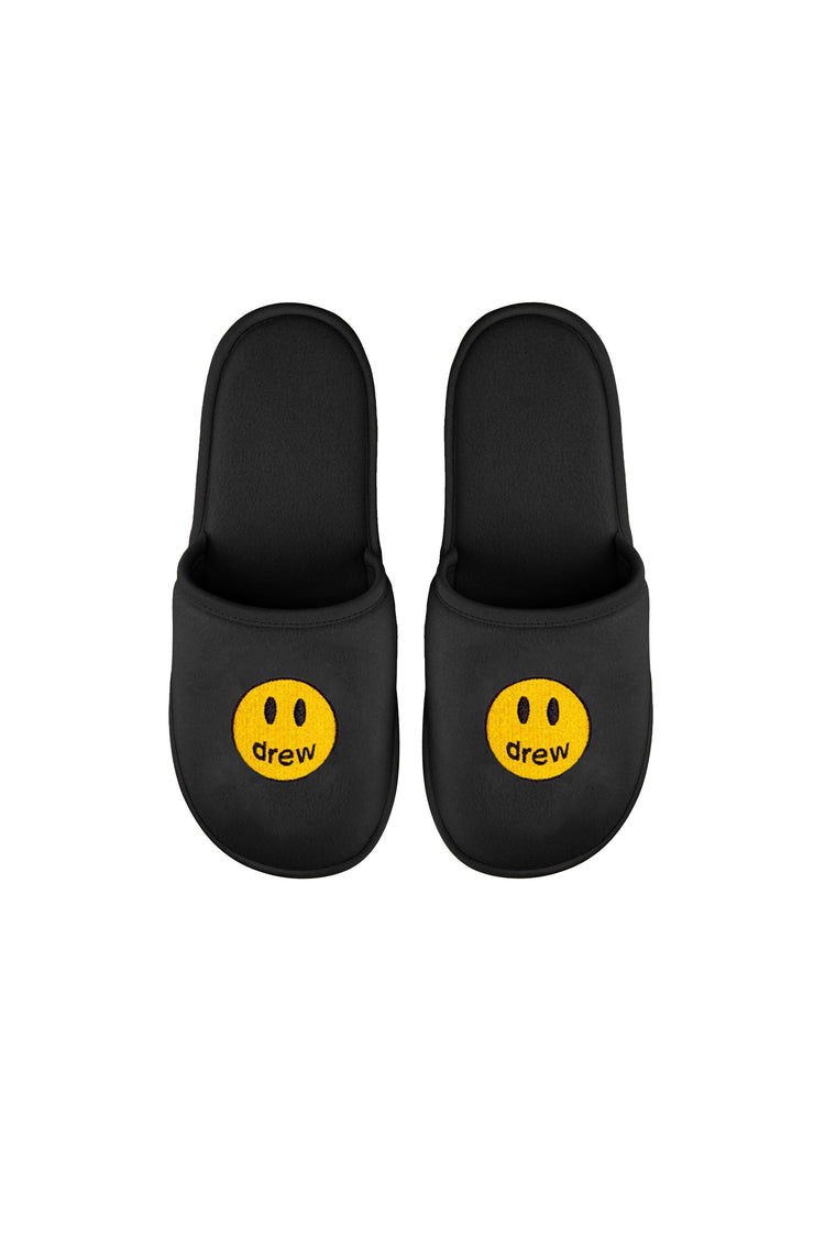 mascot house slippers - black