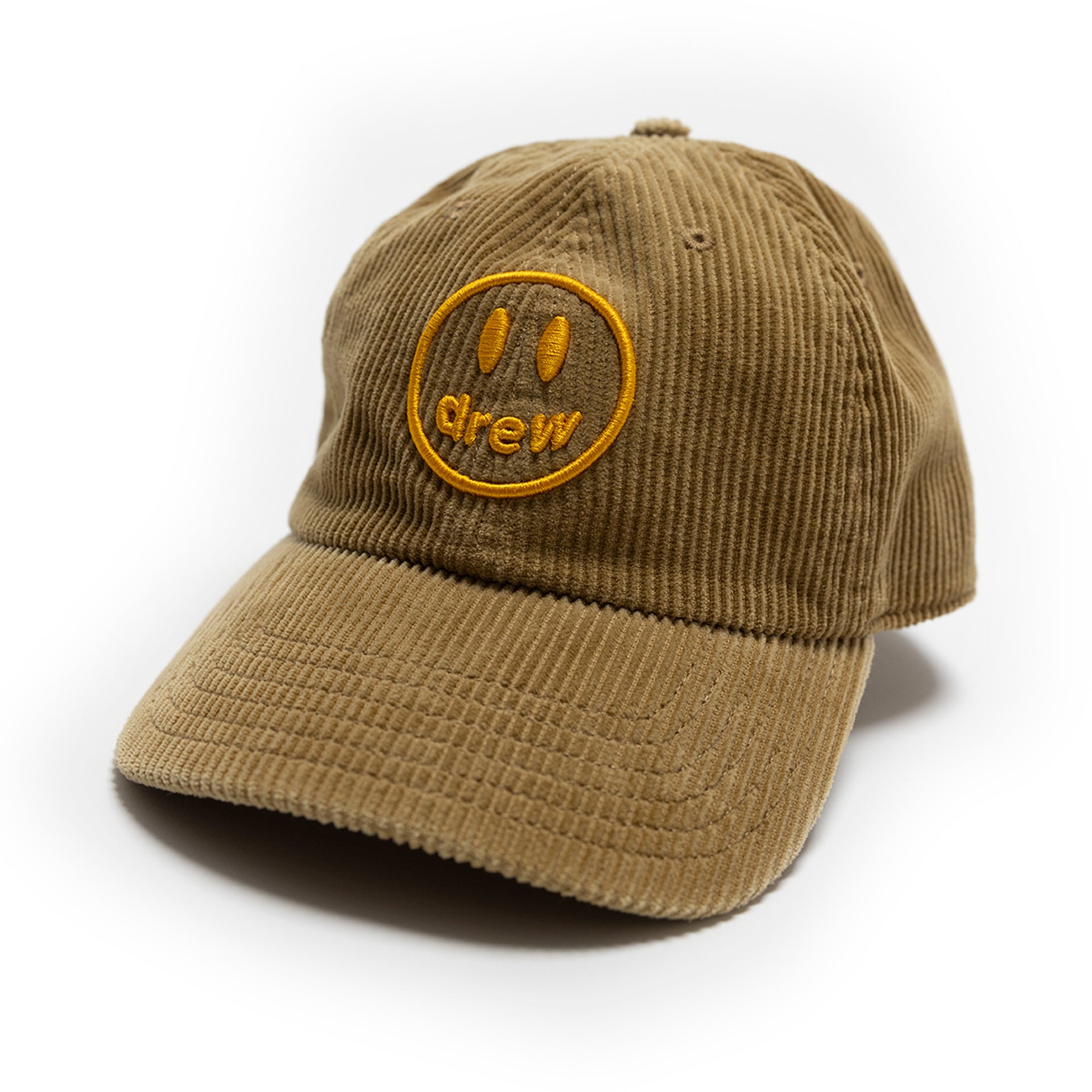 corduroy dad hat red brown – drew house - Main Image