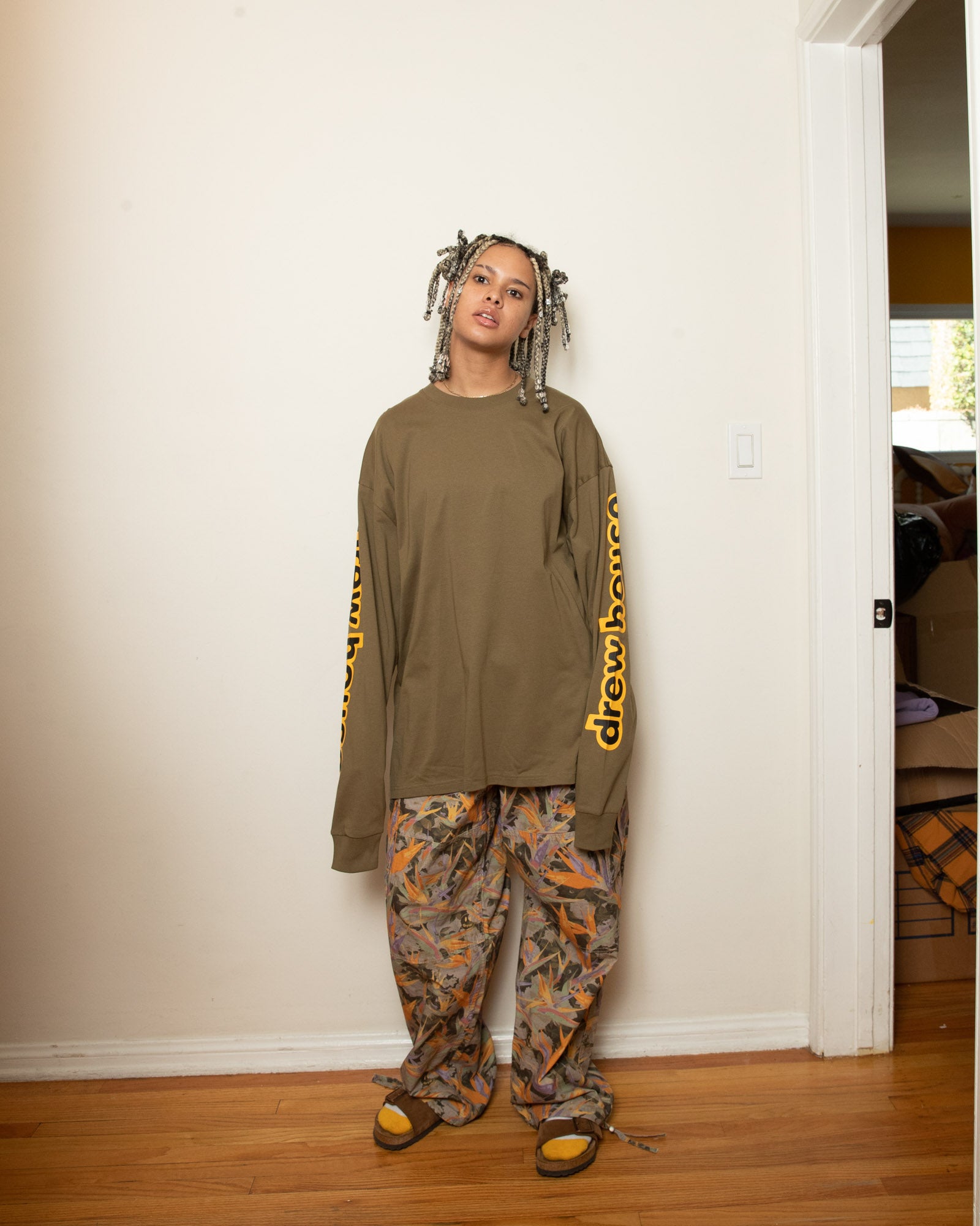 ripstop oversized cargo pant - drew camo – drew house