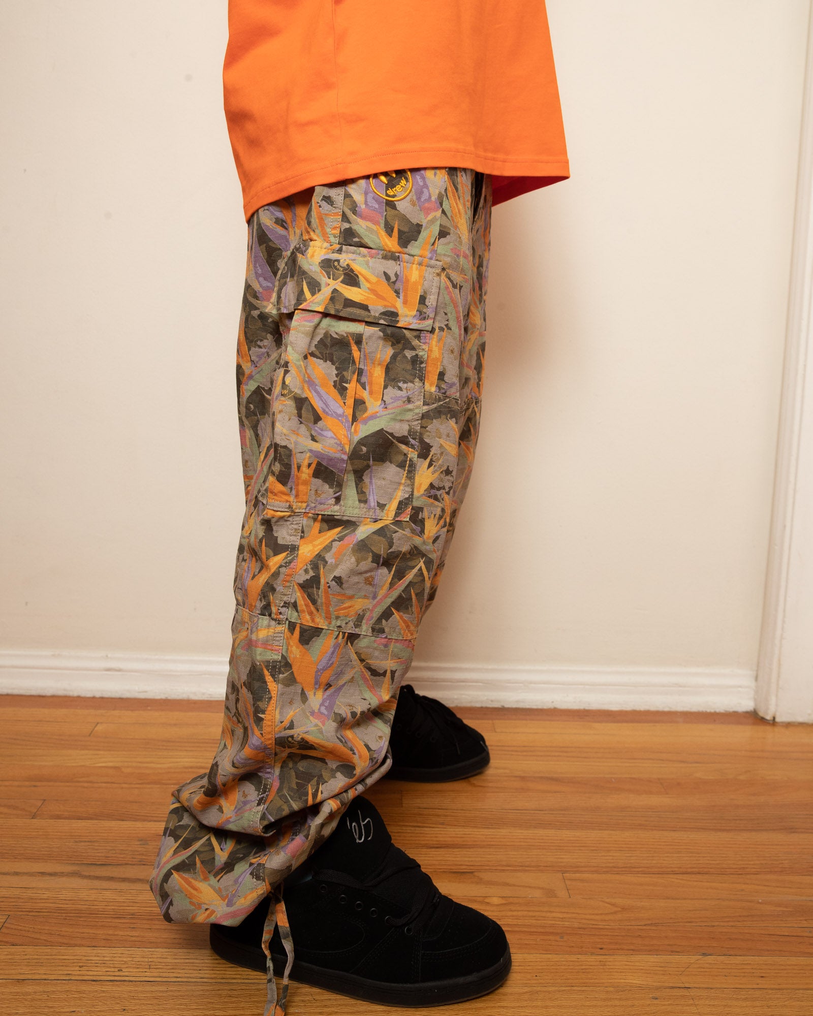 ripstop oversized cargo pant - drew camo – drew house