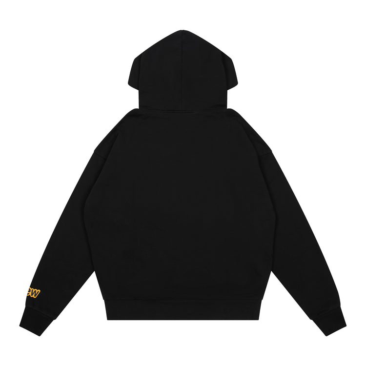 secret hoodie - black