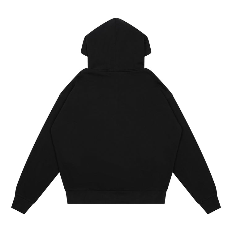 lit drew hoodie - black