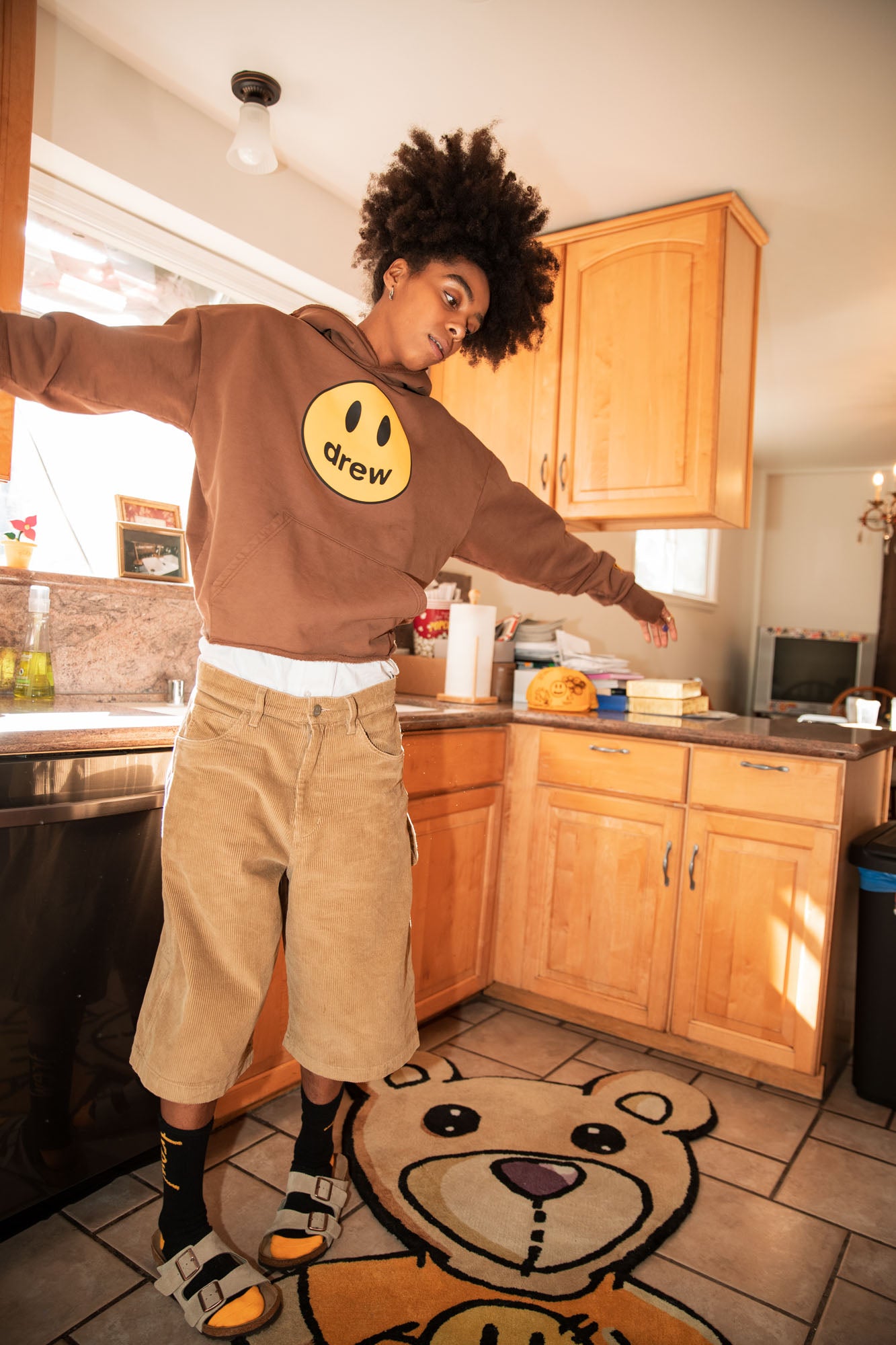 corduroy carpenter short - chaz brown – drew house