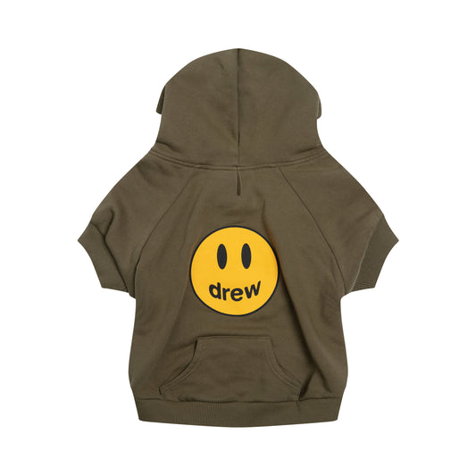 dawg mascot hoodie - midnight olive