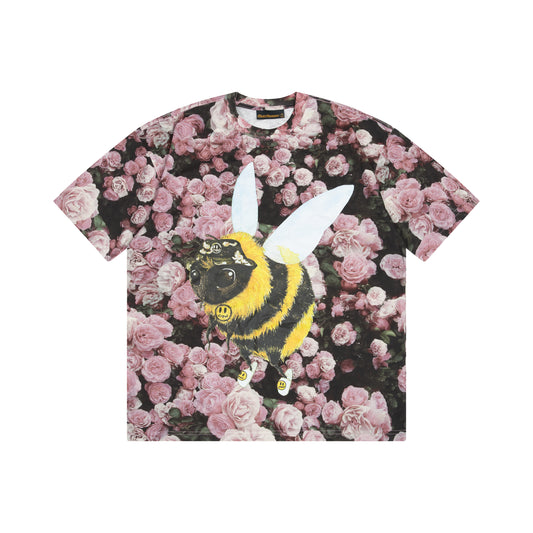 bizzy ss tee - roses