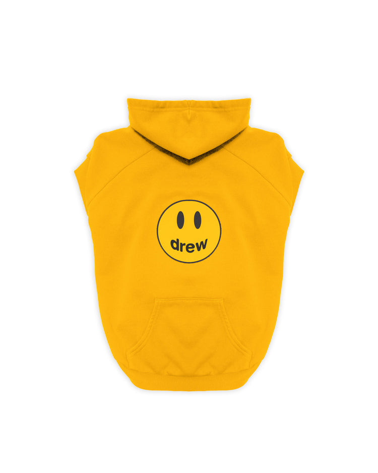 dawg mascot hoodie - golden yellow
