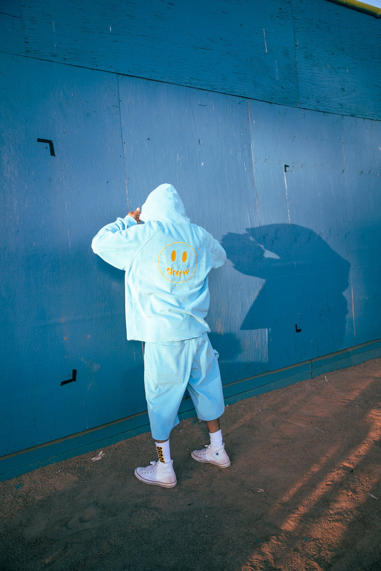 drew house socks 2pk - black/white