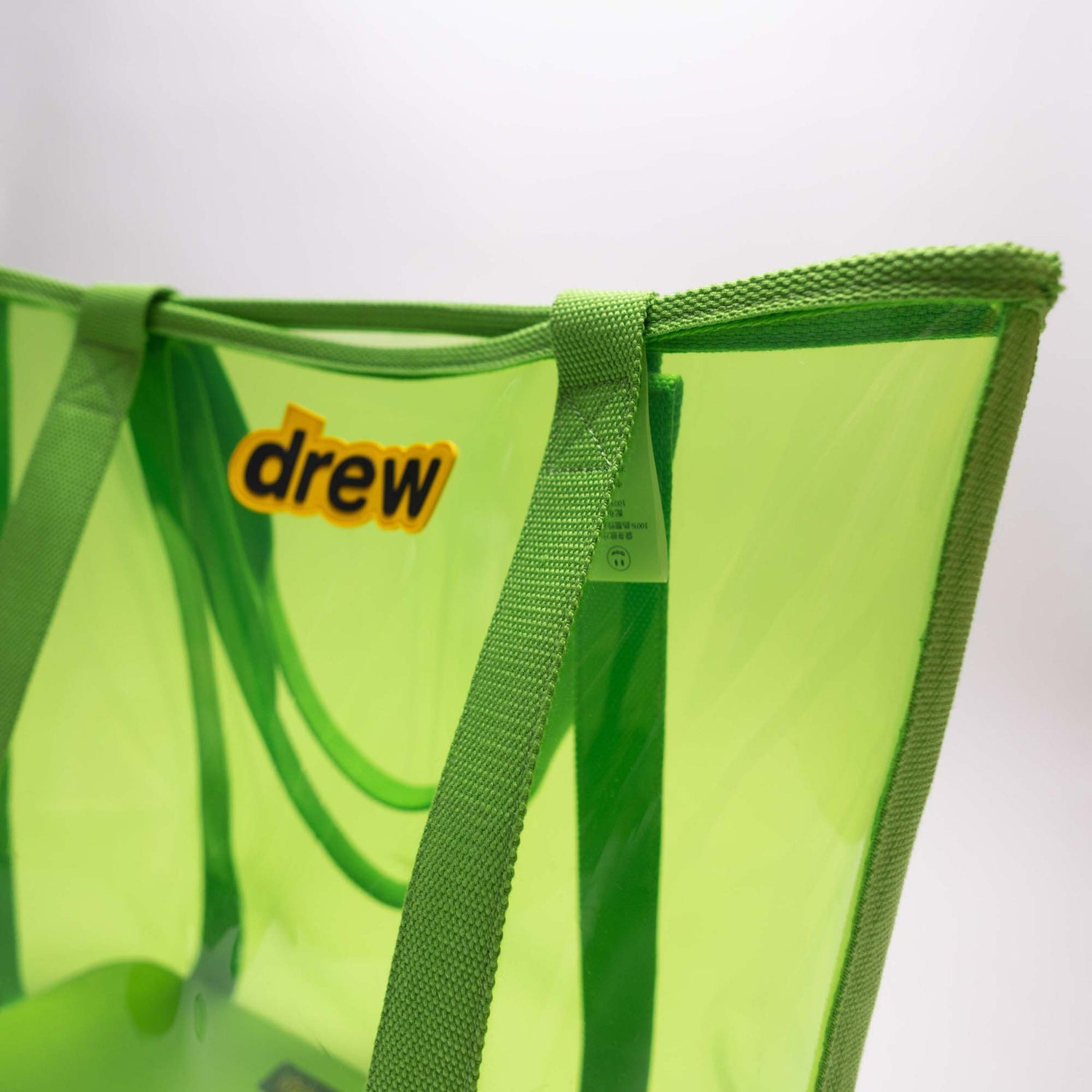 riverside tote - lime – drew house