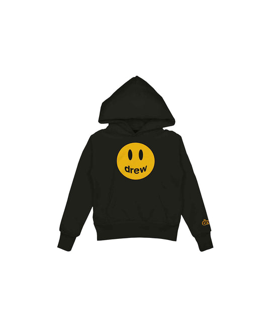 mini drew mascot hoodie - black