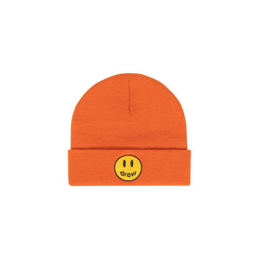 mascot rib beanie - orange