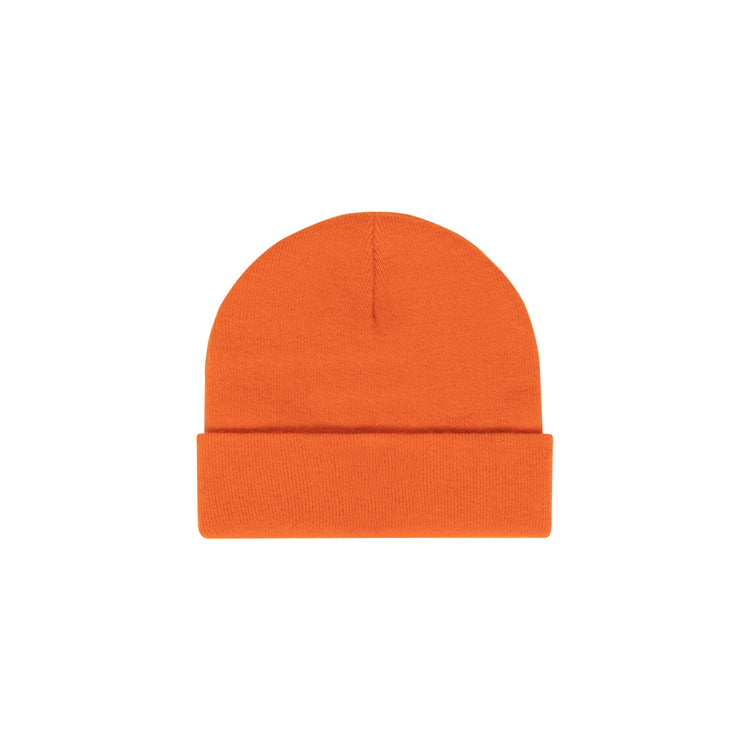 mascot rib beanie - orange