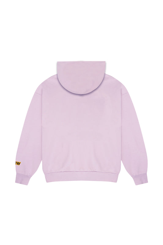 mascot oversized hoodie - lilac